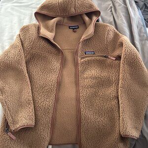 🧸 Retro Pile Patagonia Fleece Zip Up Hoodie